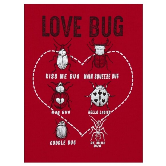 Valentine's Day Toddler Short sleeve Tee size 18m - Picture 3 of 6